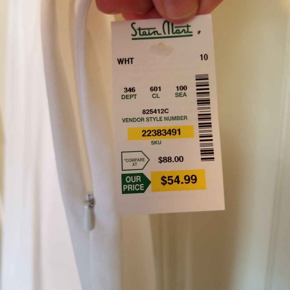 New Peck&Peck white crop pants. Size 10. - Picture 3 of 5